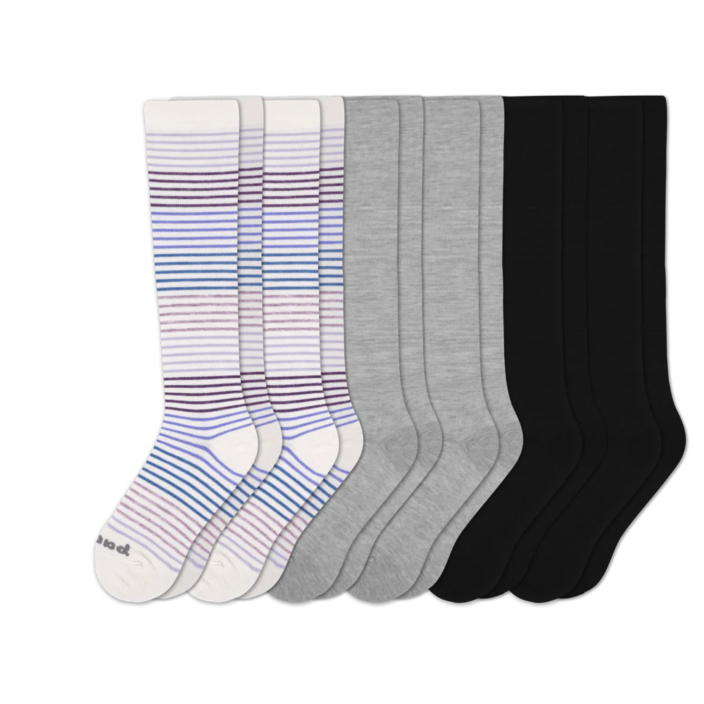 6 Pack - Women's Compression Socks - Image 67