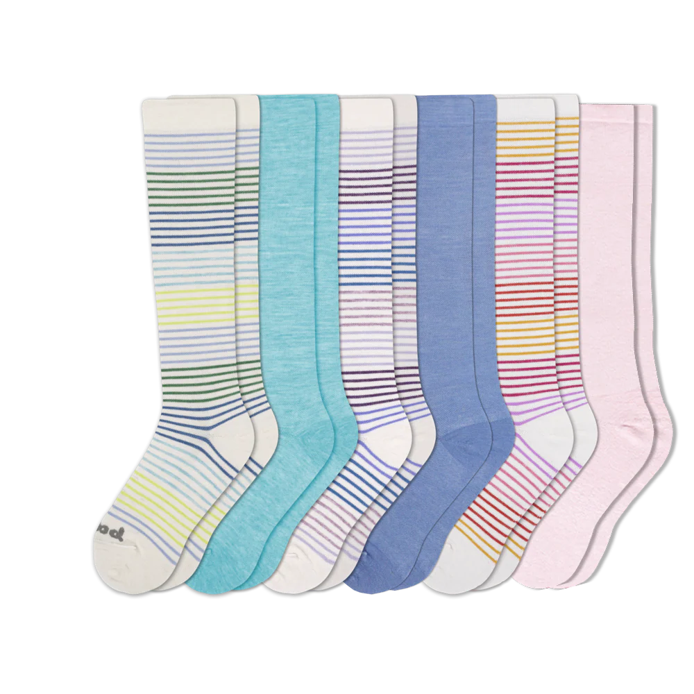 6 Pack - Women's Compression Socks - Image 68