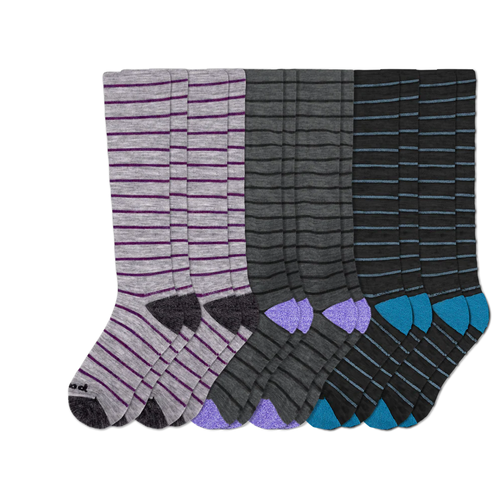 6 Pack - Women's Compression Socks - Image 74