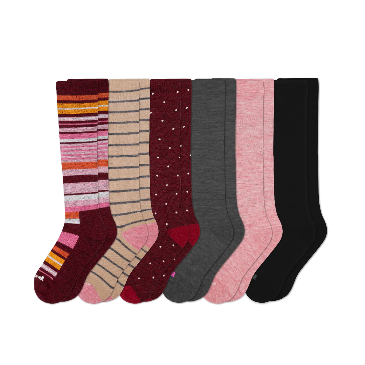 6 Pack - Women's Compression Socks - Image 88