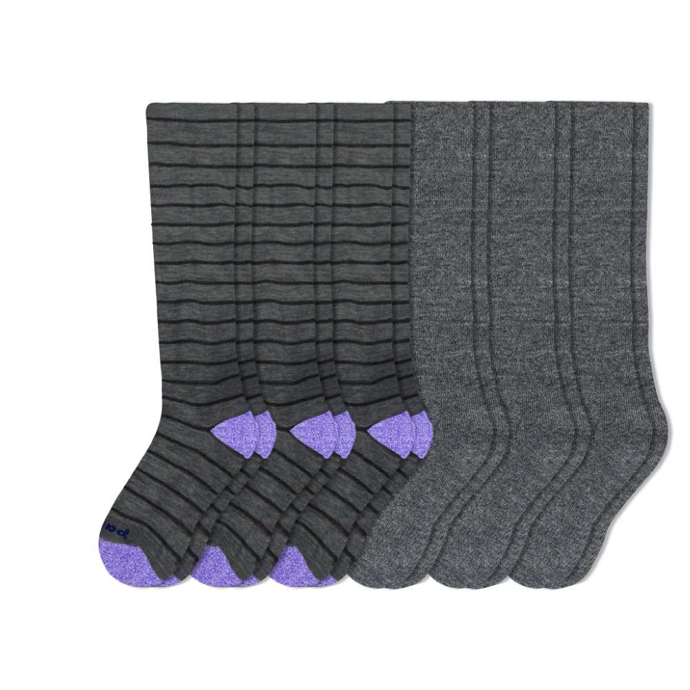 6 Pack - Women's Compression Socks - Image 9