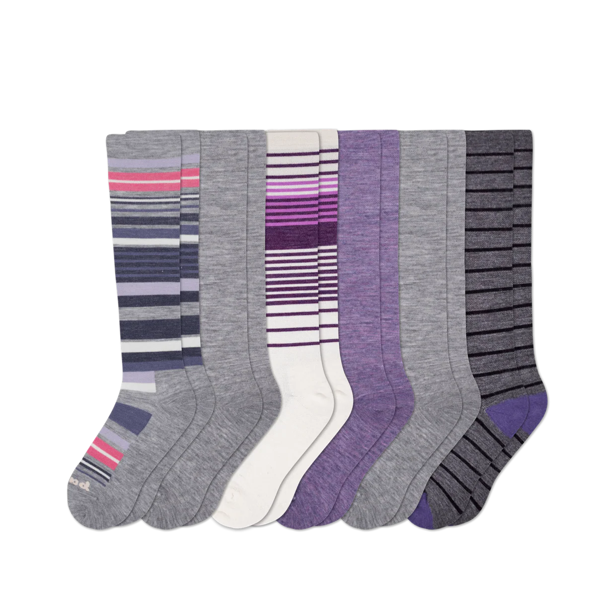 6 Pack - Women's Compression Socks - Image 99