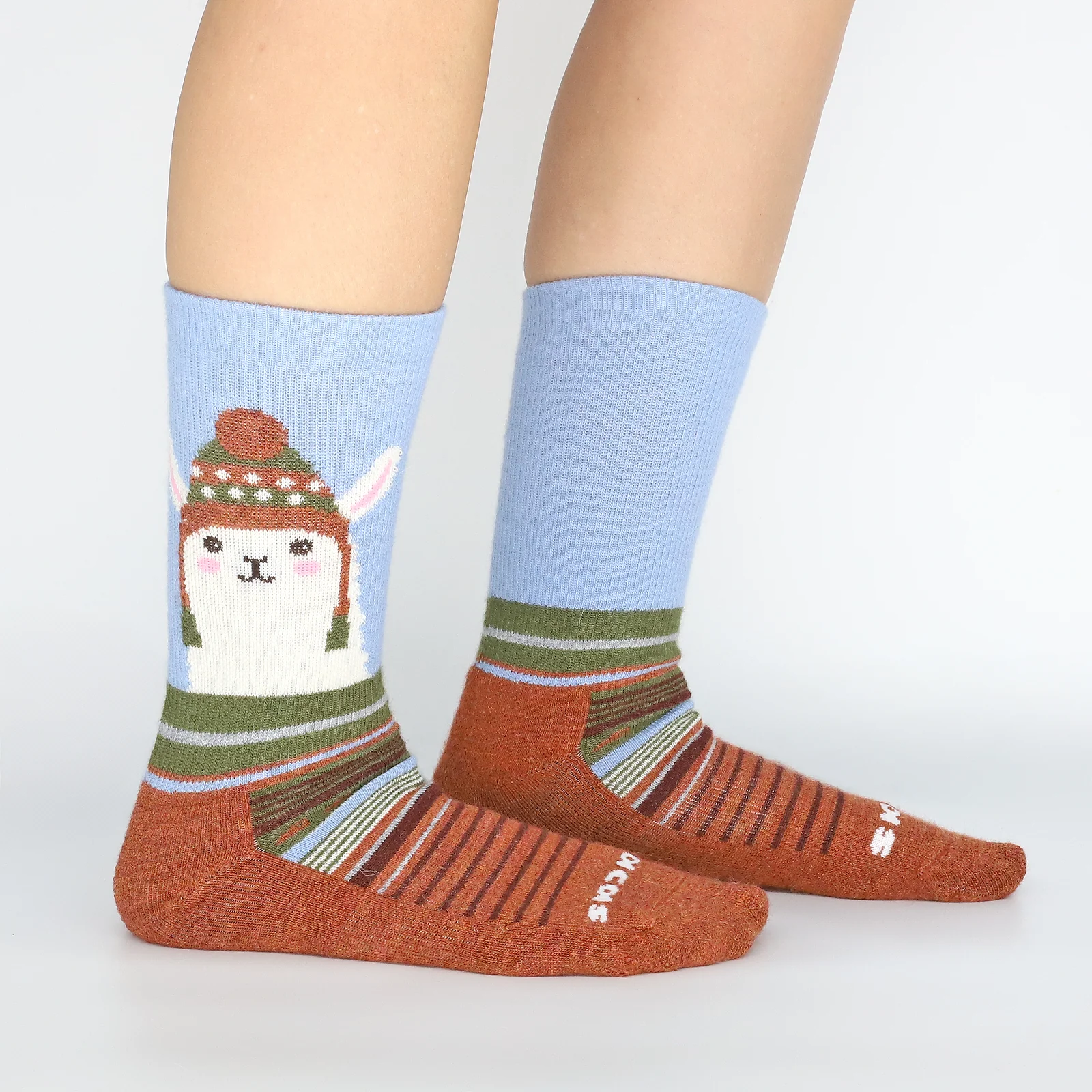 6 Pack - Women's Crew Pacas Socks - Image 104