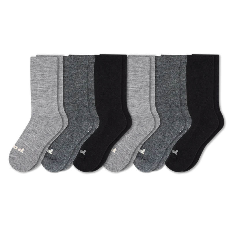 6 Pack - Women's Crew Pacas Socks - Image 8