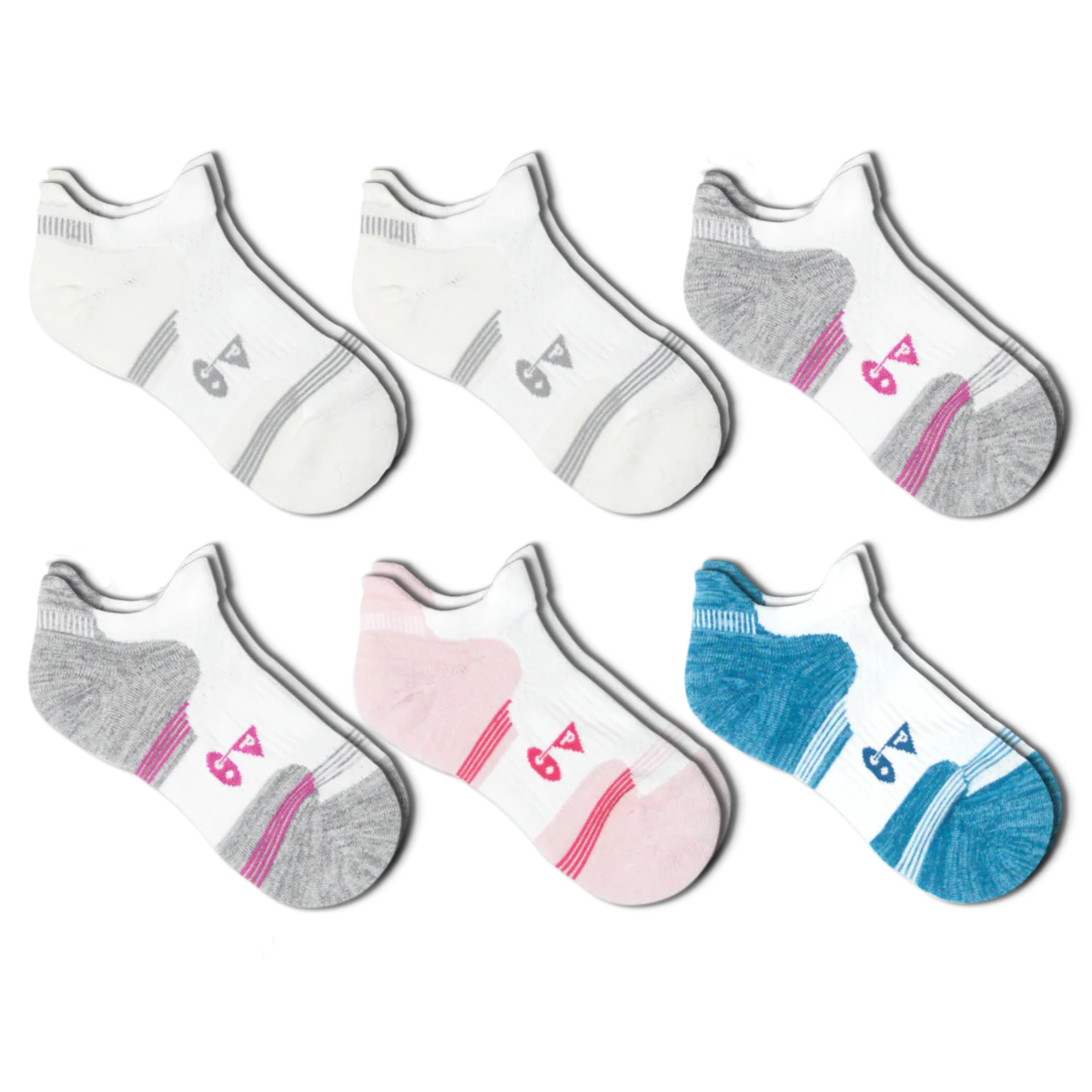 6 Pack - Women's Golf Socks - Image 6