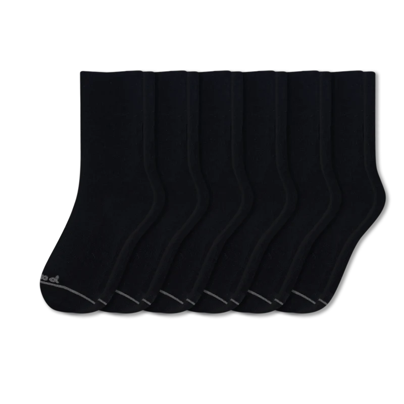 6 Pack - Women's Light-Weight Crew Pacas Socks - Image 73