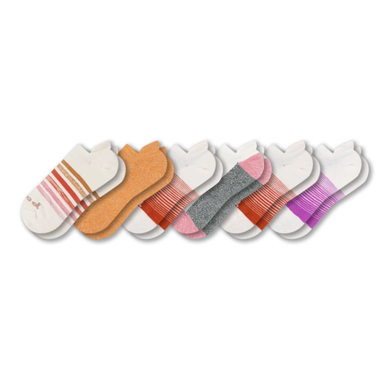 6 Pack - Women's Low Cut Pacas Socks - Image 100