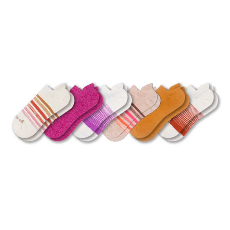 6 Pack - Women's Low Cut Pacas Socks - Image 108