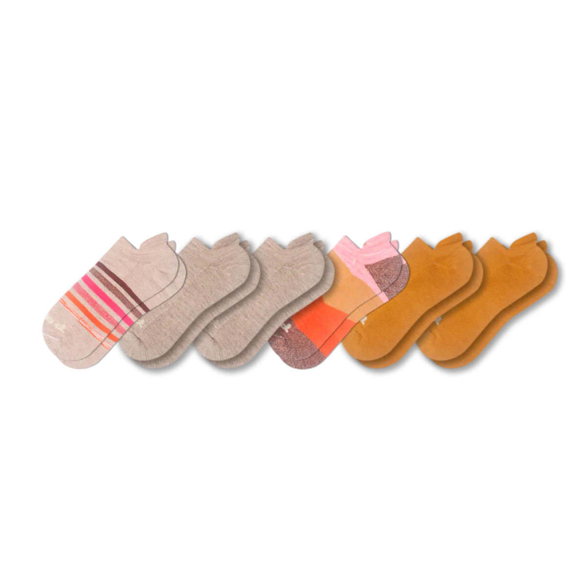 6 Pack - Women's Low Cut Pacas Socks - Image 11
