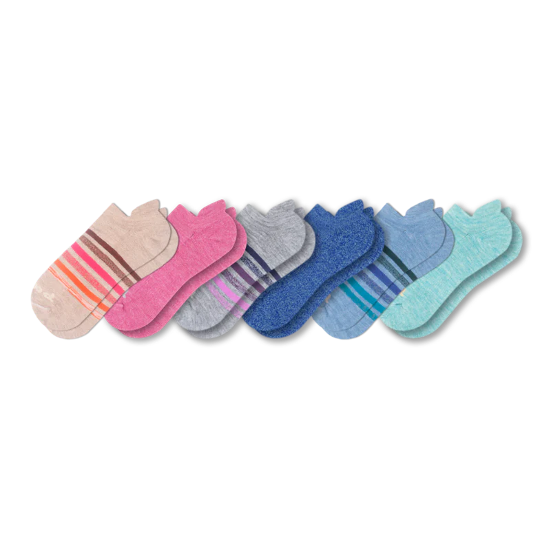 6 Pack - Women's Low Cut Pacas Socks - Image 111