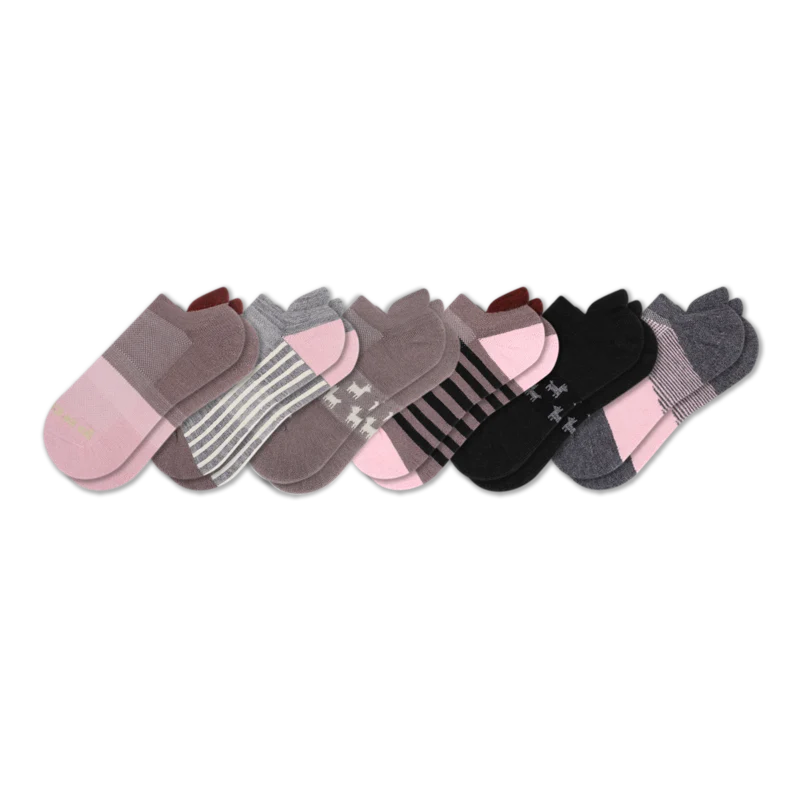 6 Pack - Women's Low Cut Pacas Socks - Image 132