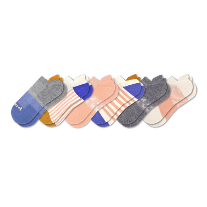 6 Pack - Women's Low Cut Pacas Socks - Image 134