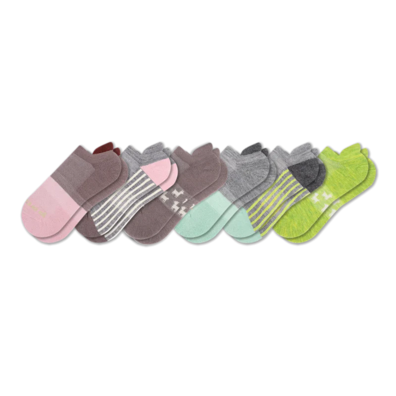 6 Pack - Women's Low Cut Pacas Socks - Image 146