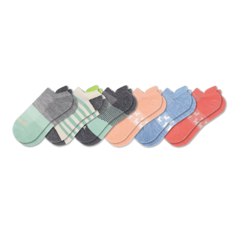6 Pack - Women's Low Cut Pacas Socks - Image 147