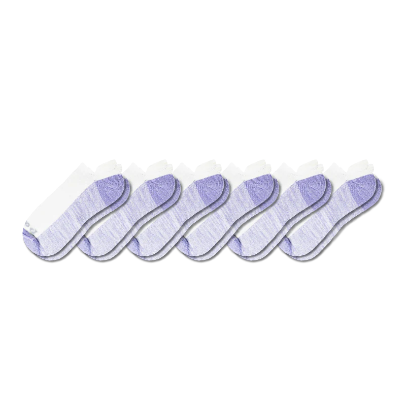 6 Pack - Women's Low Cut Pacas Socks - Image 15