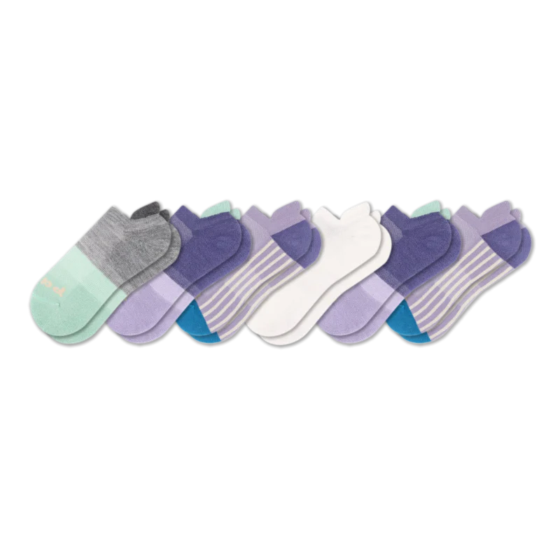 6 Pack - Women's Low Cut Pacas Socks - Image 152
