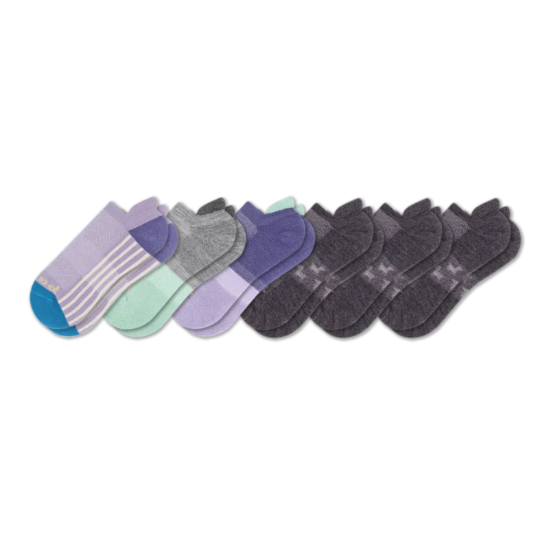 6 Pack - Women's Low Cut Pacas Socks - Image 153