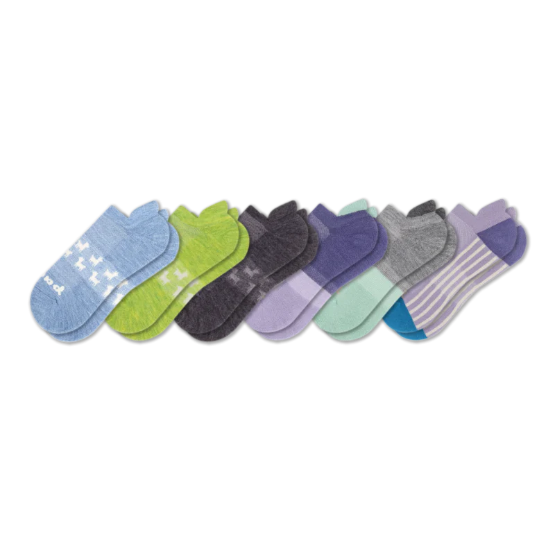 6 Pack - Women's Low Cut Pacas Socks - Image 154