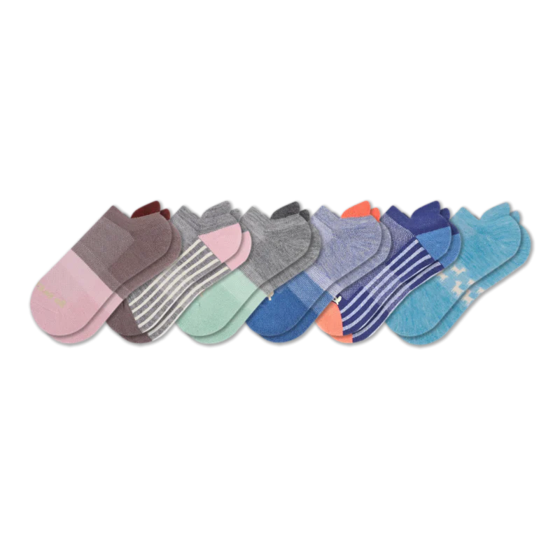 6 Pack - Women's Low Cut Pacas Socks - Image 161