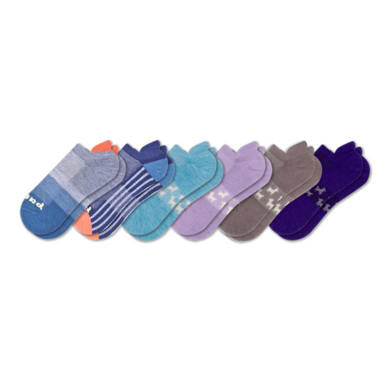 6 Pack - Women's Low Cut Pacas Socks - Image 171