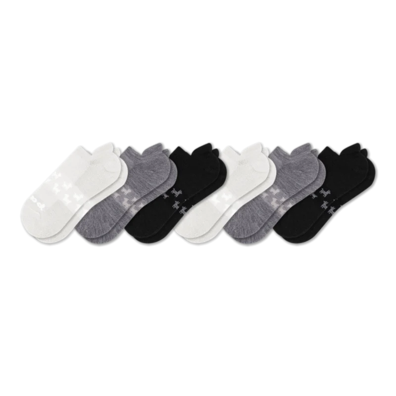 6 Pack - Women's Low Cut Pacas Socks - Image 172