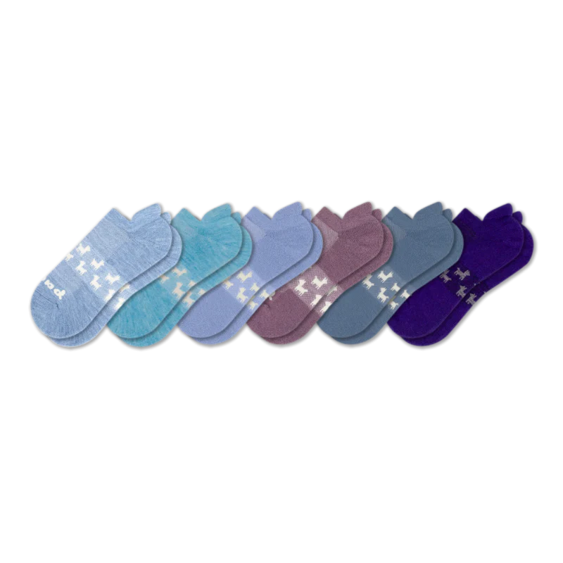 6 Pack - Women's Low Cut Pacas Socks - Image 174