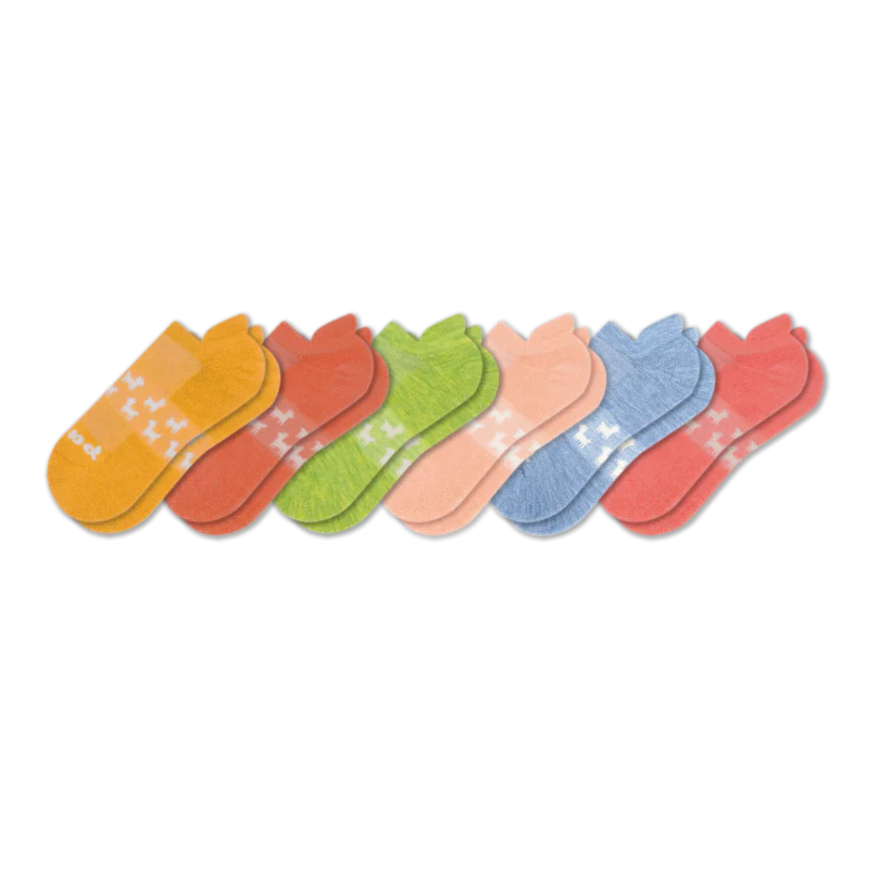 6 Pack - Women's Low Cut Pacas Socks - Image 181