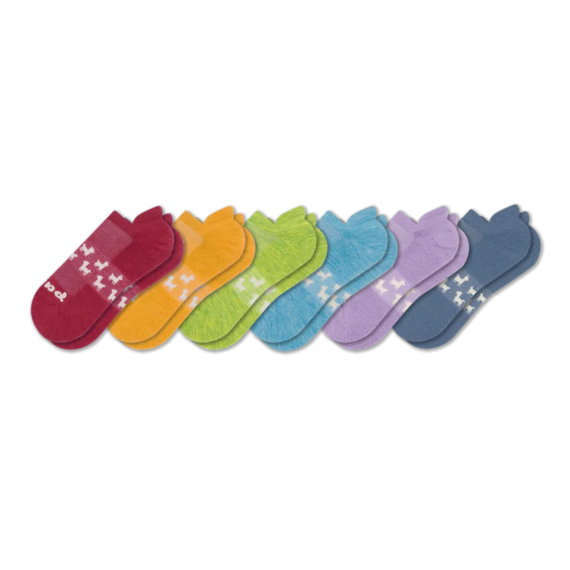 6 Pack - Women's Low Cut Pacas Socks - Image 183