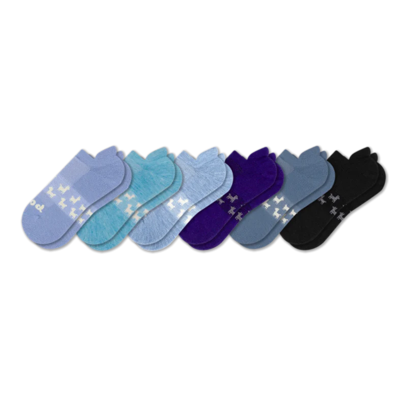 6 Pack - Women's Low Cut Pacas Socks - Image 186