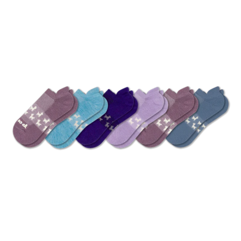 6 Pack - Women's Low Cut Pacas Socks - Image 190