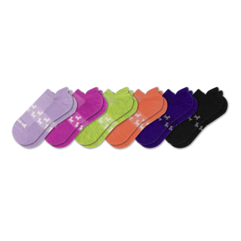 6 Pack - Women's Low Cut Pacas Socks - Image 192