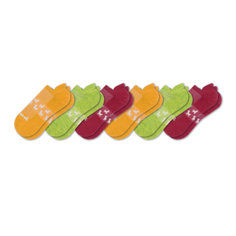 6 Pack - Women's Low Cut Pacas Socks - Image 199