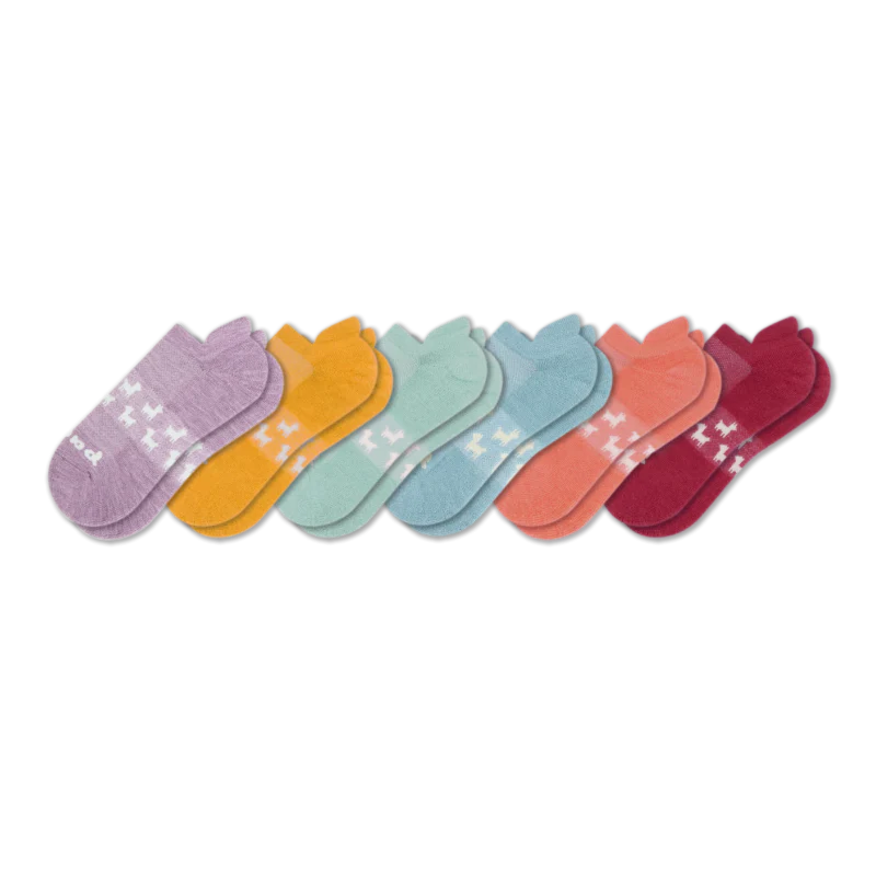 6 Pack - Women's Low Cut Pacas Socks - Image 205