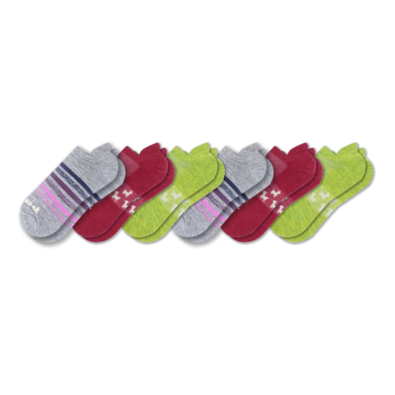 6 Pack - Women's Low Cut Pacas Socks - Image 210