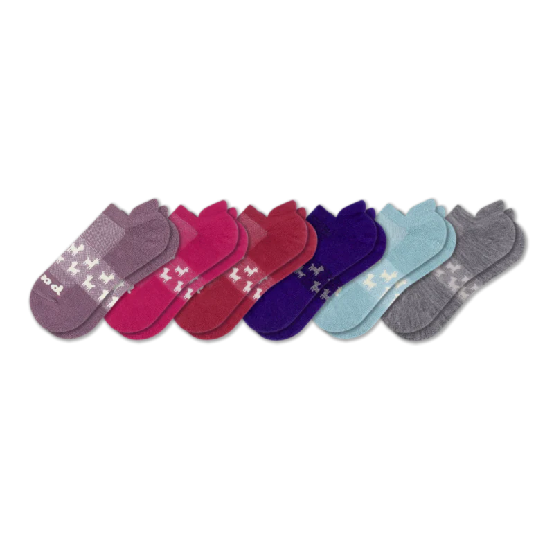 6 Pack - Women's Low Cut Pacas Socks - Image 211