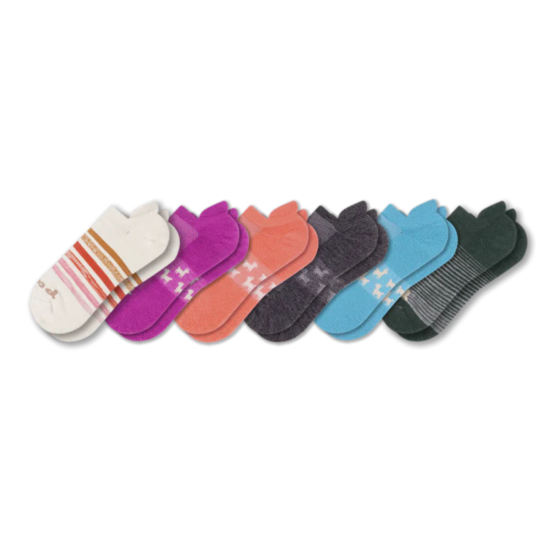 6 Pack - Women's Low Cut Pacas Socks - Image 218