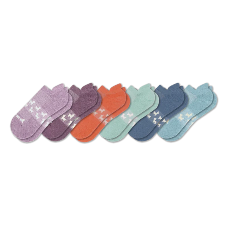 6 Pack - Women's Low Cut Pacas Socks - Image 222