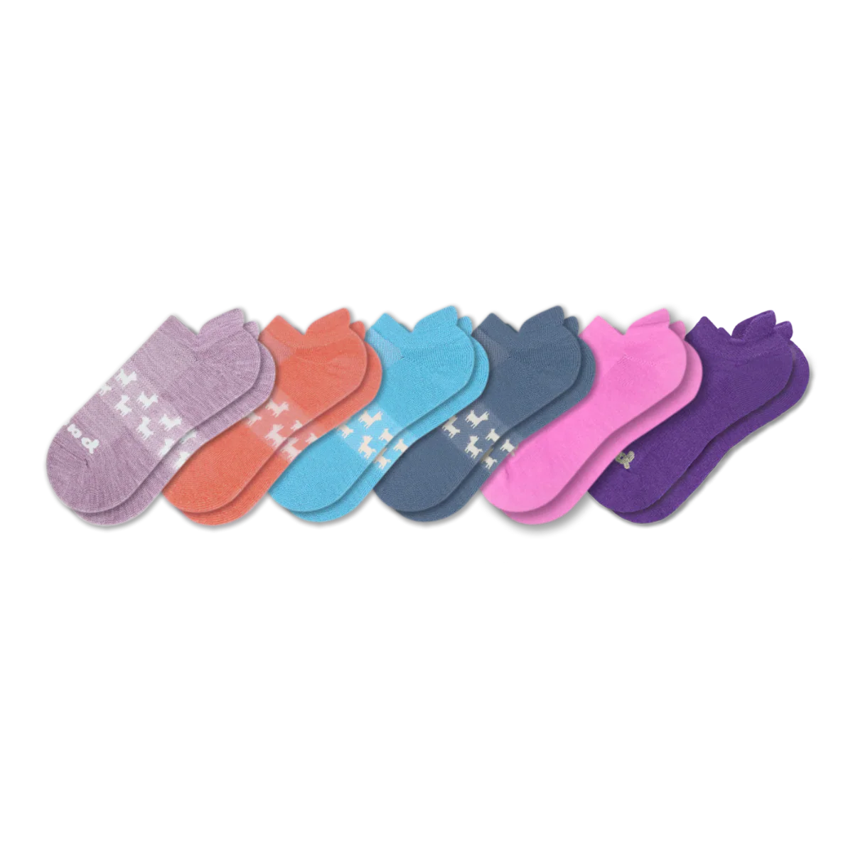 6 Pack - Women's Low Cut Pacas Socks - Image 228
