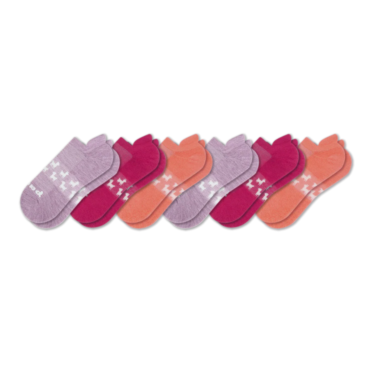 6 Pack - Women's Low Cut Pacas Socks - Image 230