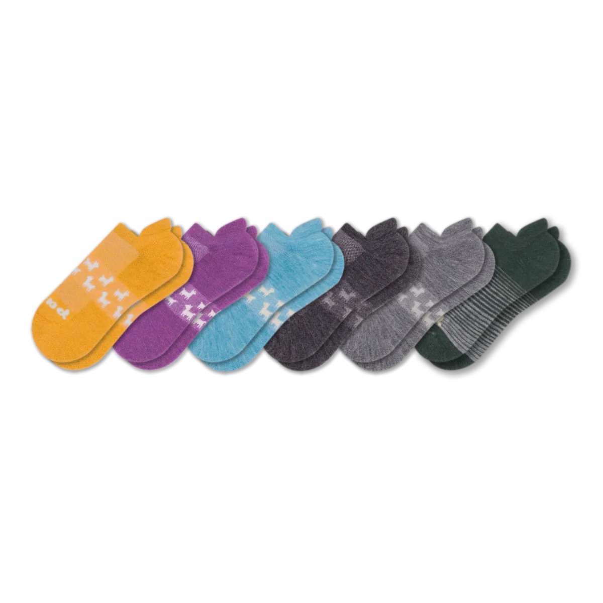 6 Pack - Women's Low Cut Pacas Socks - Image 233
