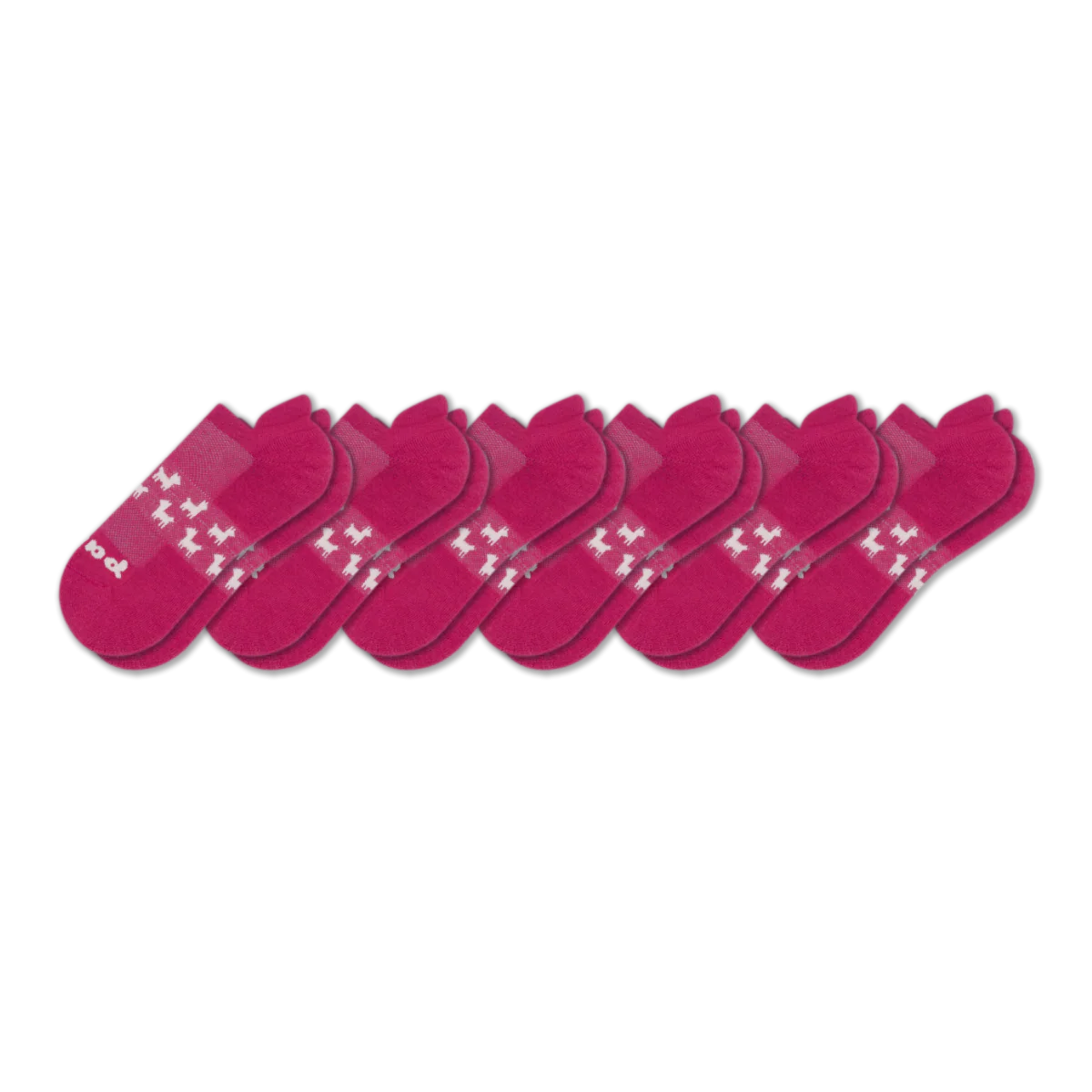 6 Pack - Women's Low Cut Pacas Socks - Image 238