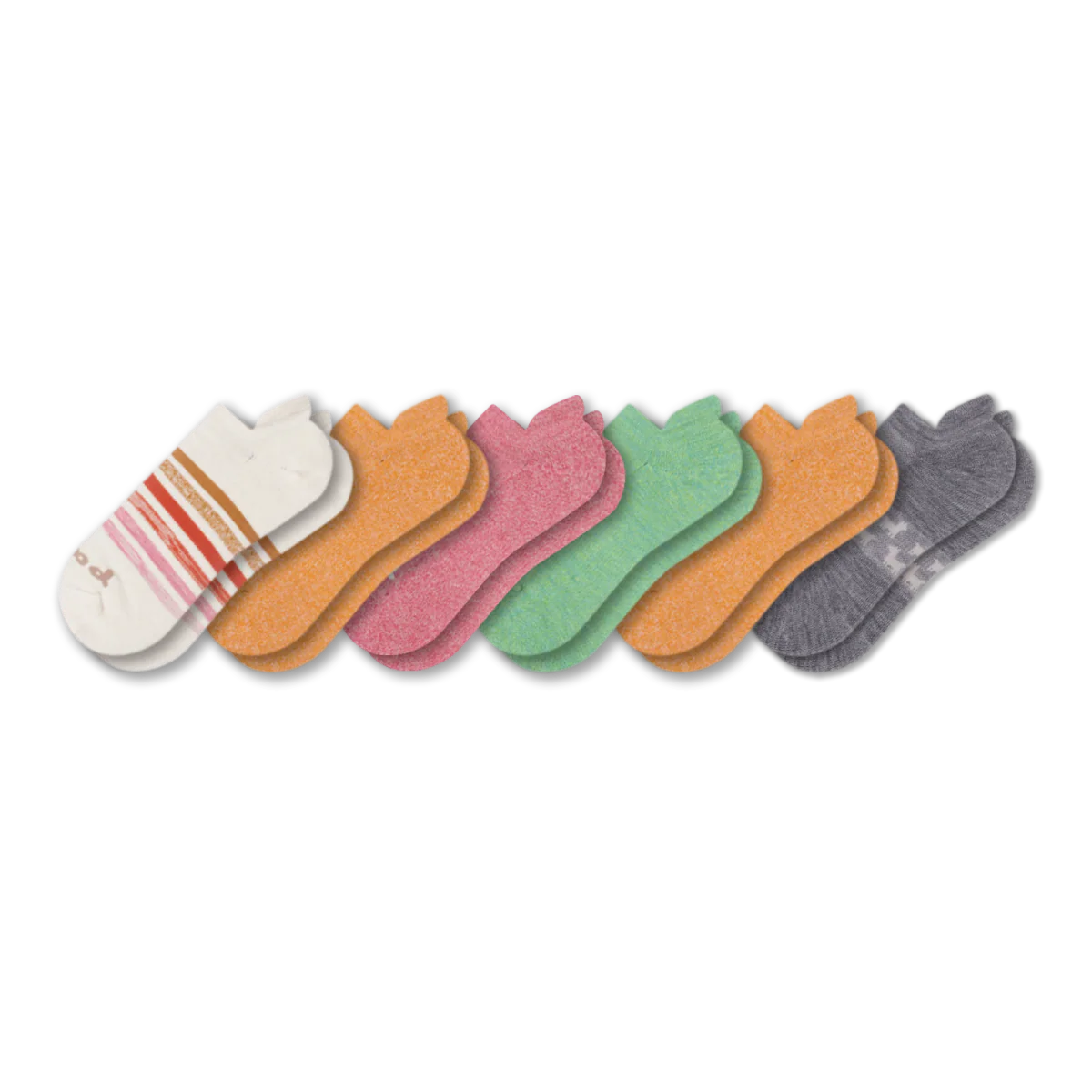 6 Pack - Women's Low Cut Pacas Socks - Image 240