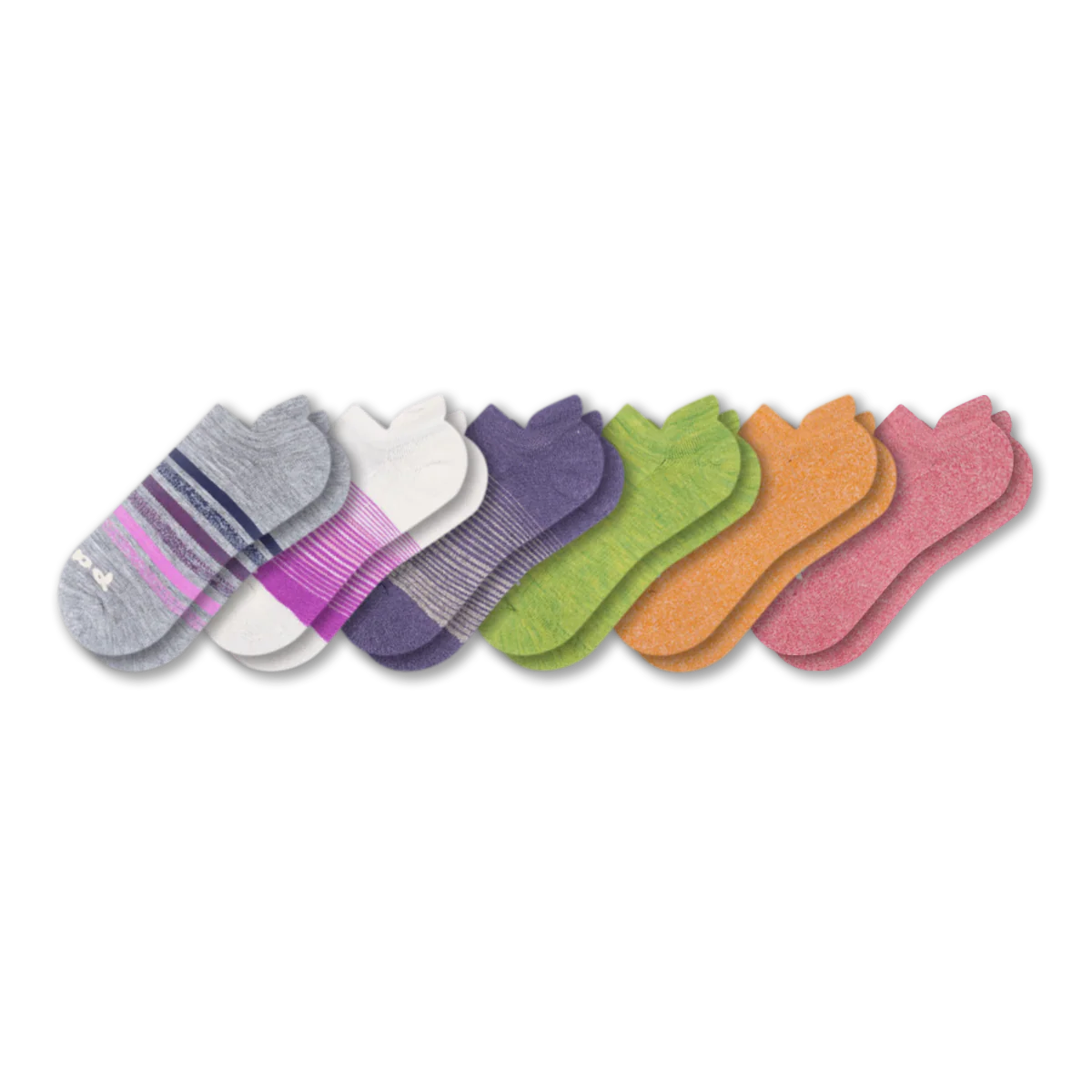 6 Pack - Women's Low Cut Pacas Socks - Image 246