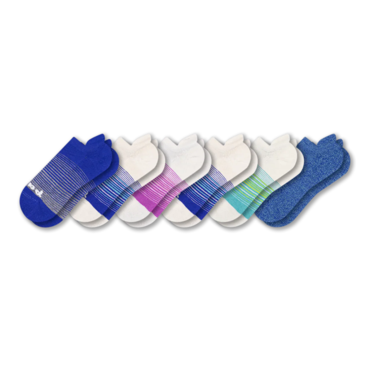 6 Pack - Women's Low Cut Pacas Socks - Image 247