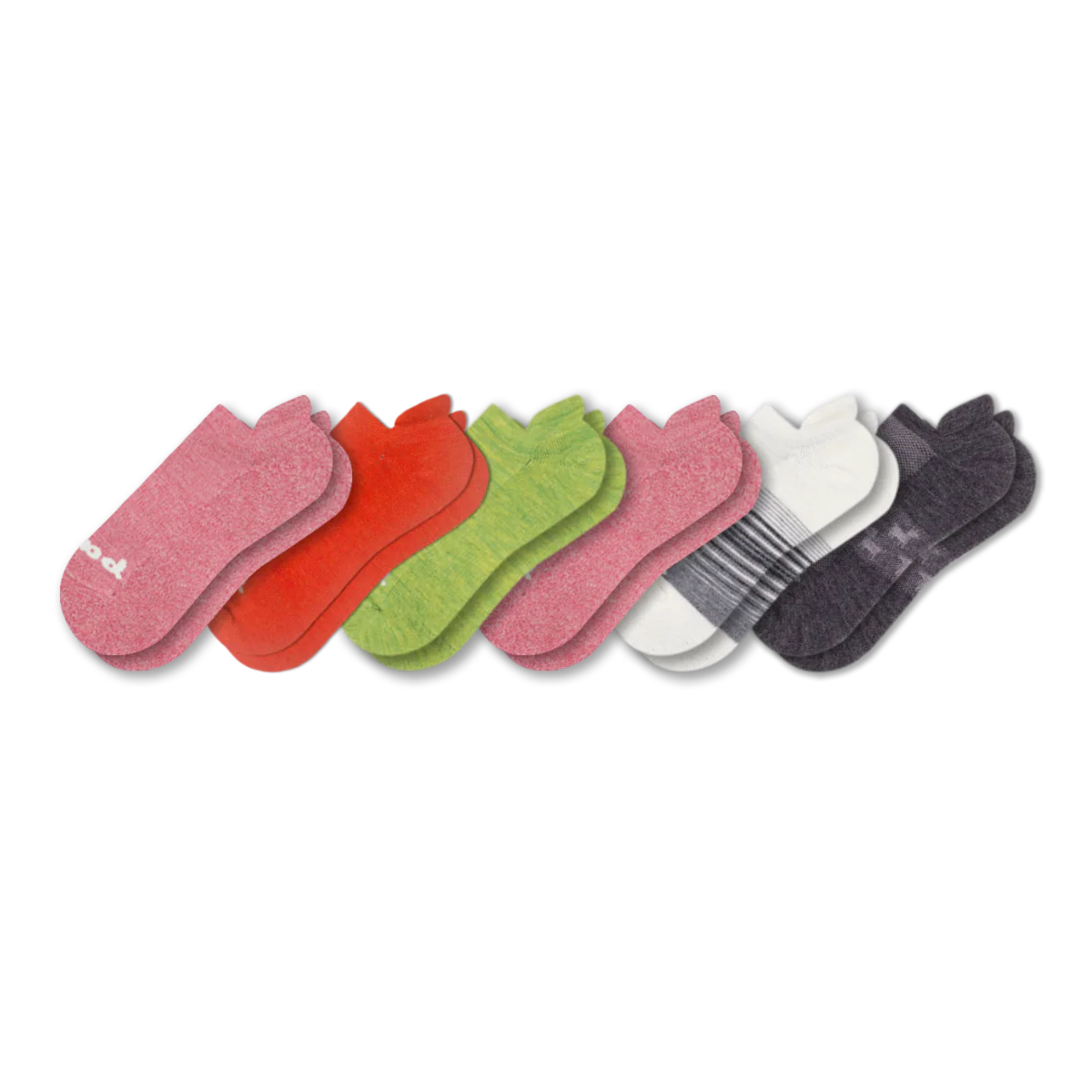 6 Pack - Women's Low Cut Pacas Socks - Image 249