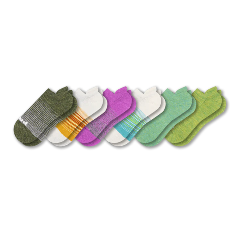 6 Pack - Women's Low Cut Pacas Socks - Image 27