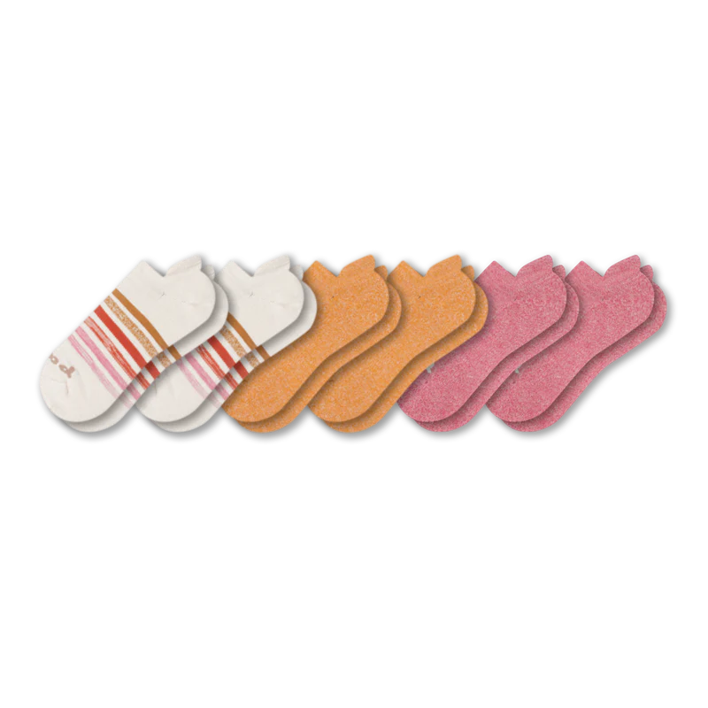 6 Pack - Women's Low Cut Pacas Socks - Image 36