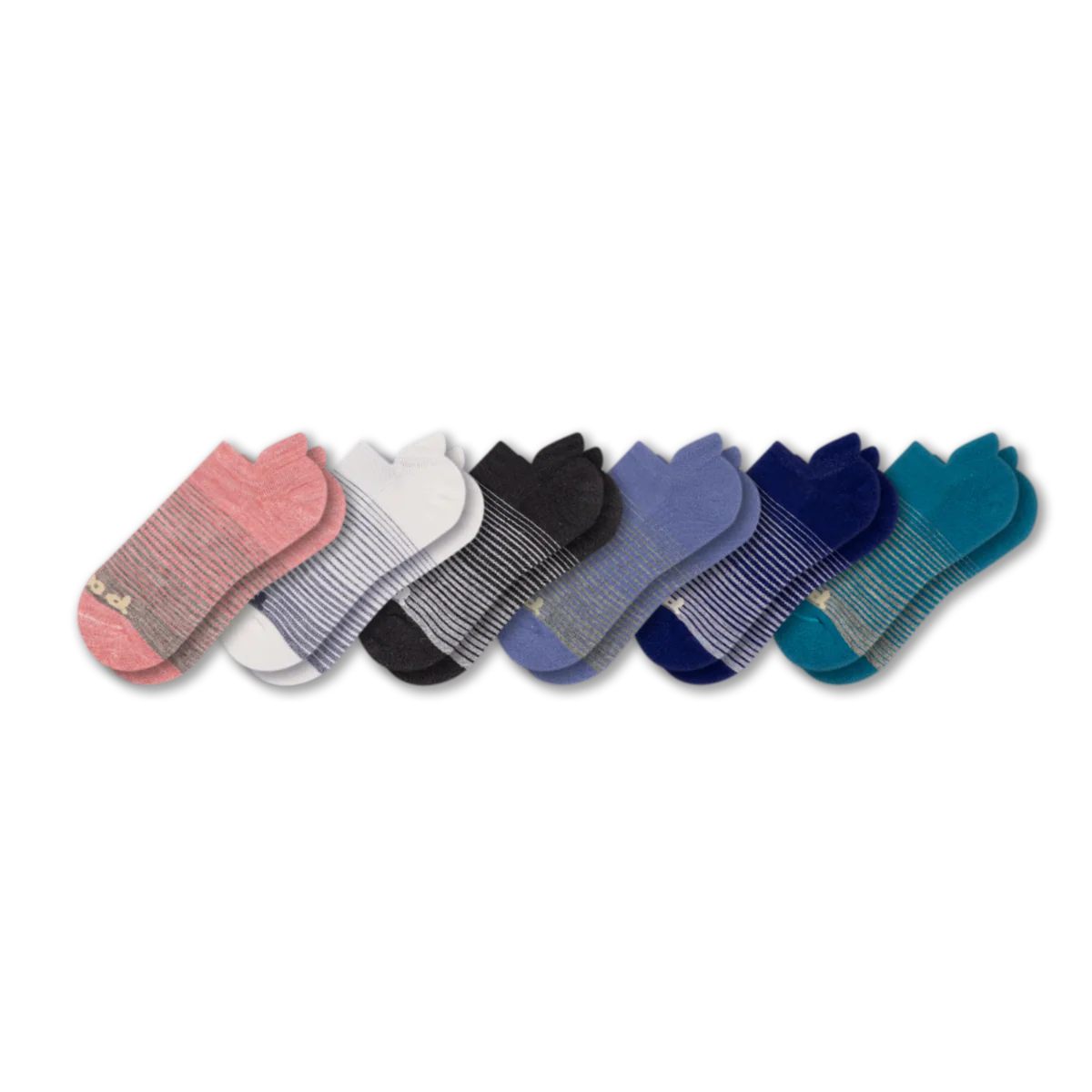 6 Pack - Women's Low Cut Pacas Socks - Image 42