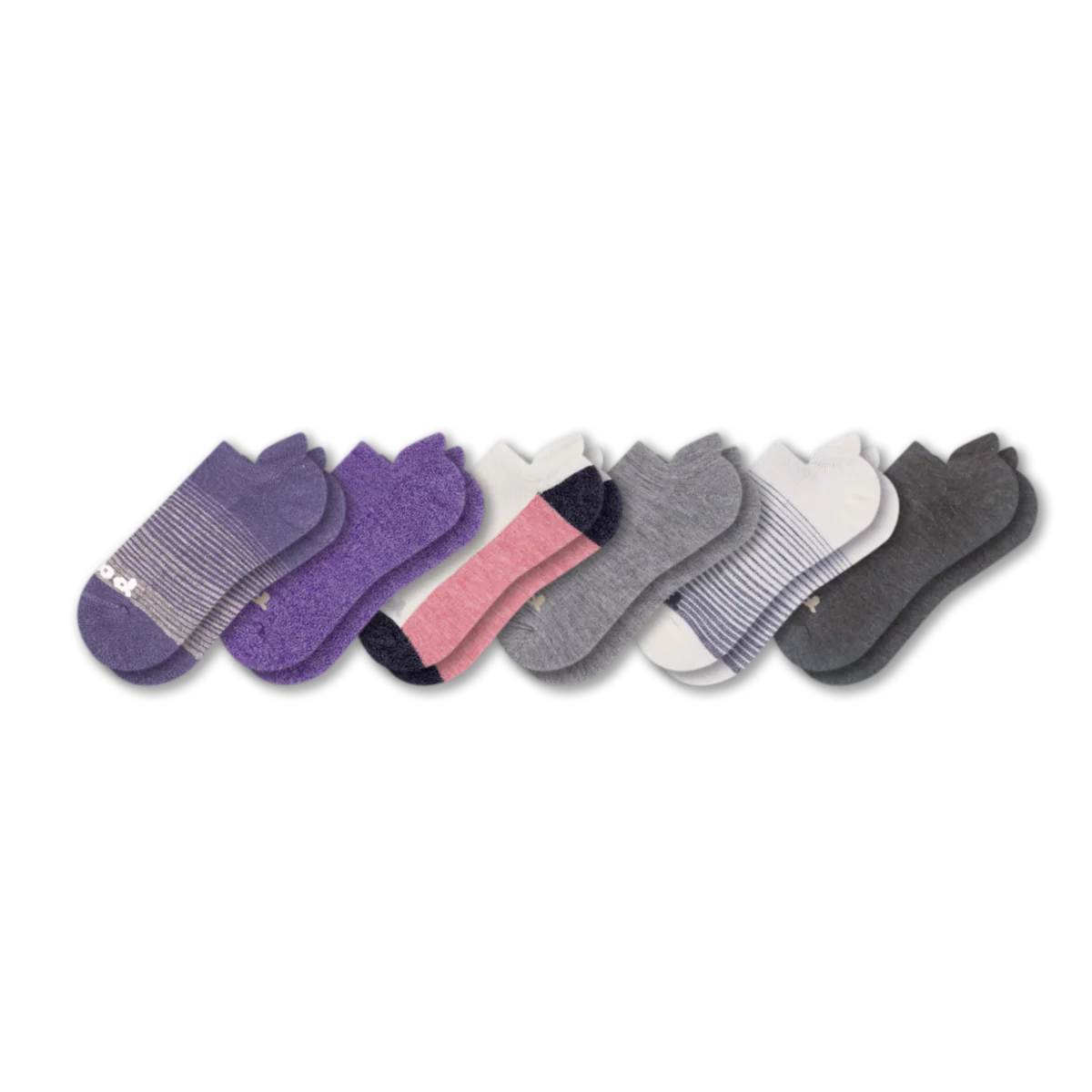 6 Pack - Women's Low Cut Pacas Socks - Image 47