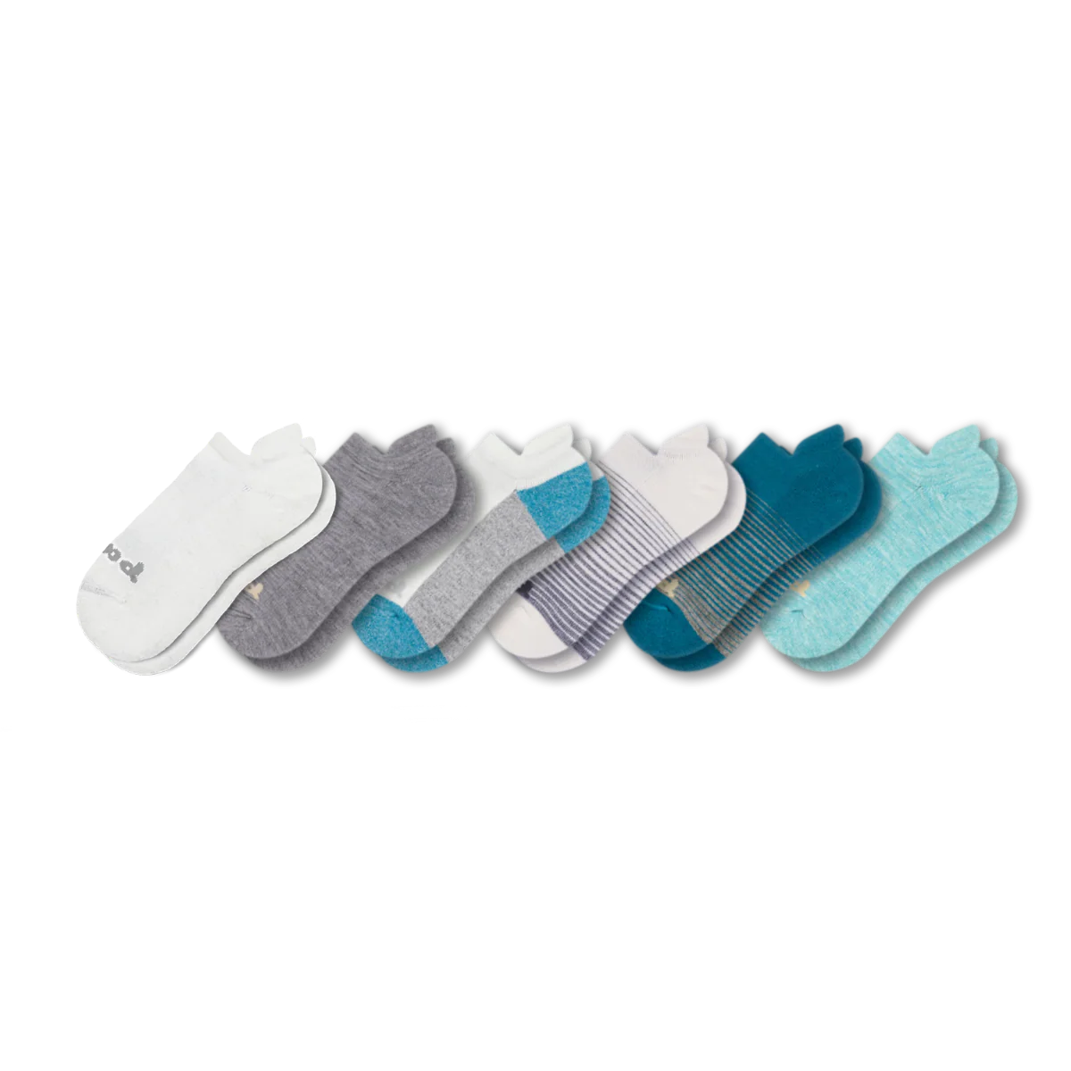 6 Pack - Women's Low Cut Pacas Socks - Image 48